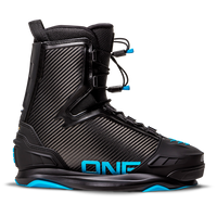 Ronix One Intuition Wakeboard Bindings Carbitex/ Azure Blue::Carbitex/ Azure Blue