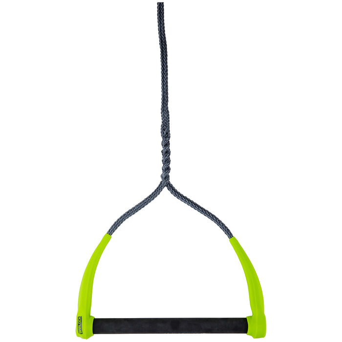 Radar 13" Vapor Carbon Bar Lock Handle Volt Green/ Grey