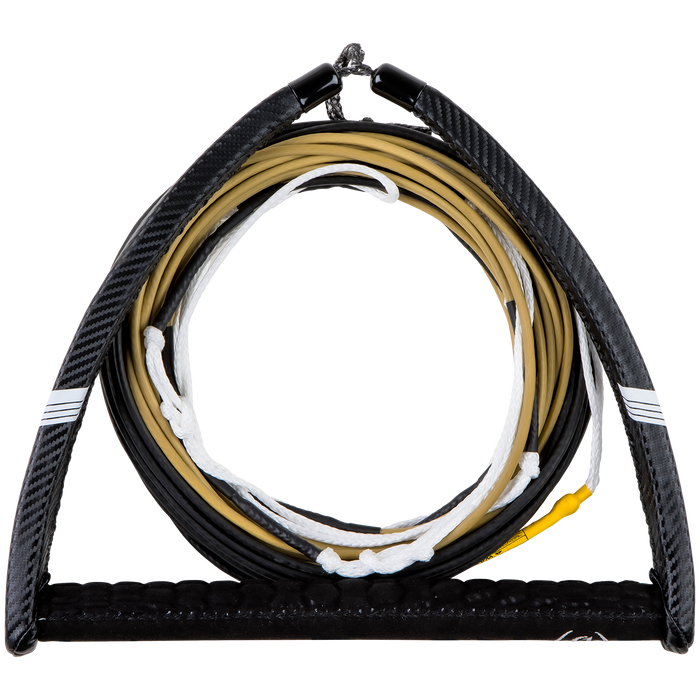 Ronix 727 Pro Foil Combo Handle + 77.5 Ft Mainline Black/Gold