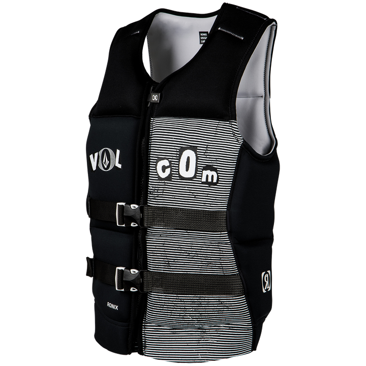 Ronix Volcom Capella 3.0 CGA Wake Vest Black/ White Clippings