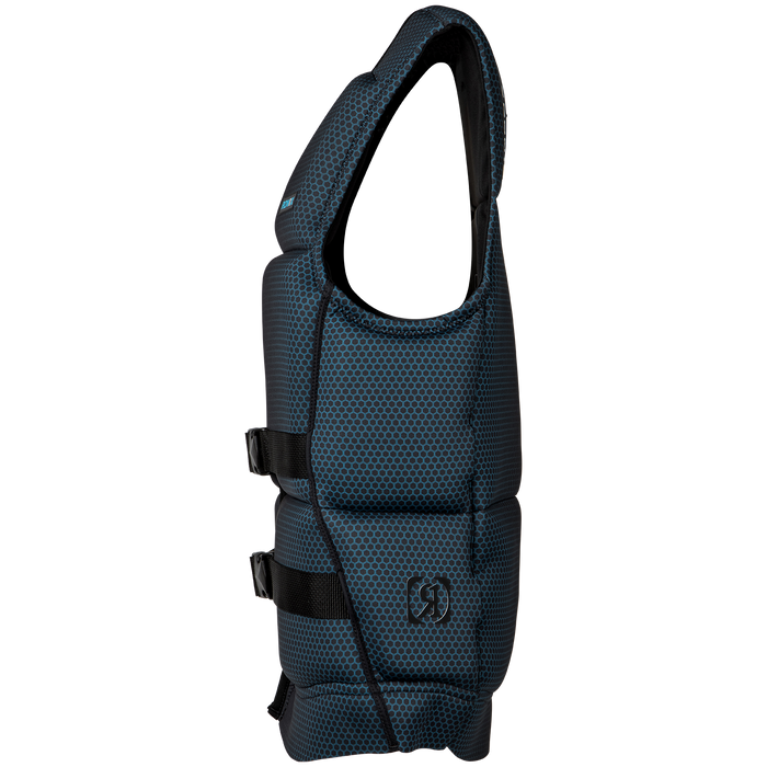 Ronix One Capella 3.0 CGA Wake Vest 2023 Black/Azure Blue Honeycomb