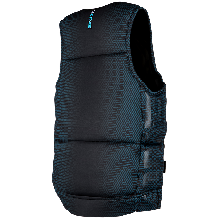 Ronix One Capella 3.0 CGA Wake Vest 2023 Black/Azure Blue Honeycomb
