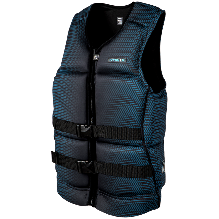 Ronix One Capella 3.0 CGA Wake Vest 2023 Black/Azure Blue Honeycomb