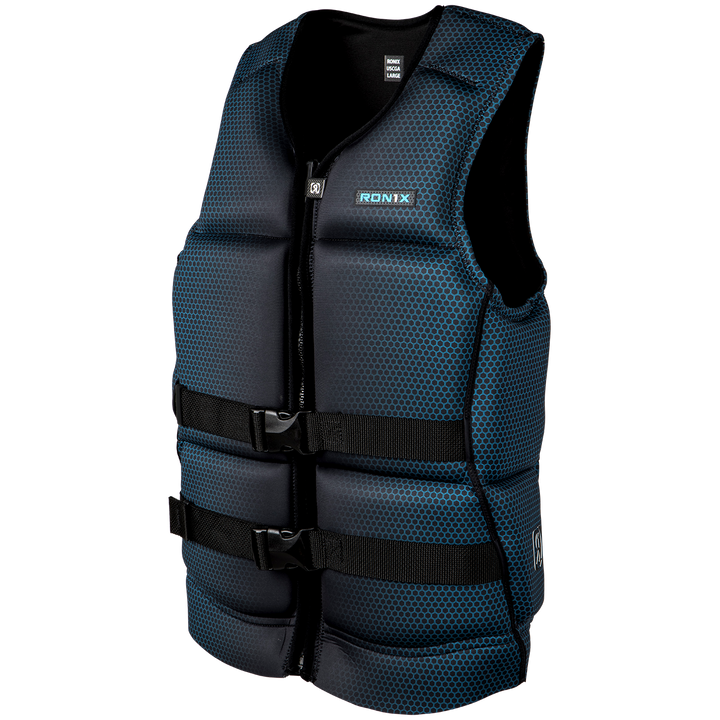 Ronix One Capella 3.0 CGA Wake Vest 2023 Black/Azure Blue Honeycomb