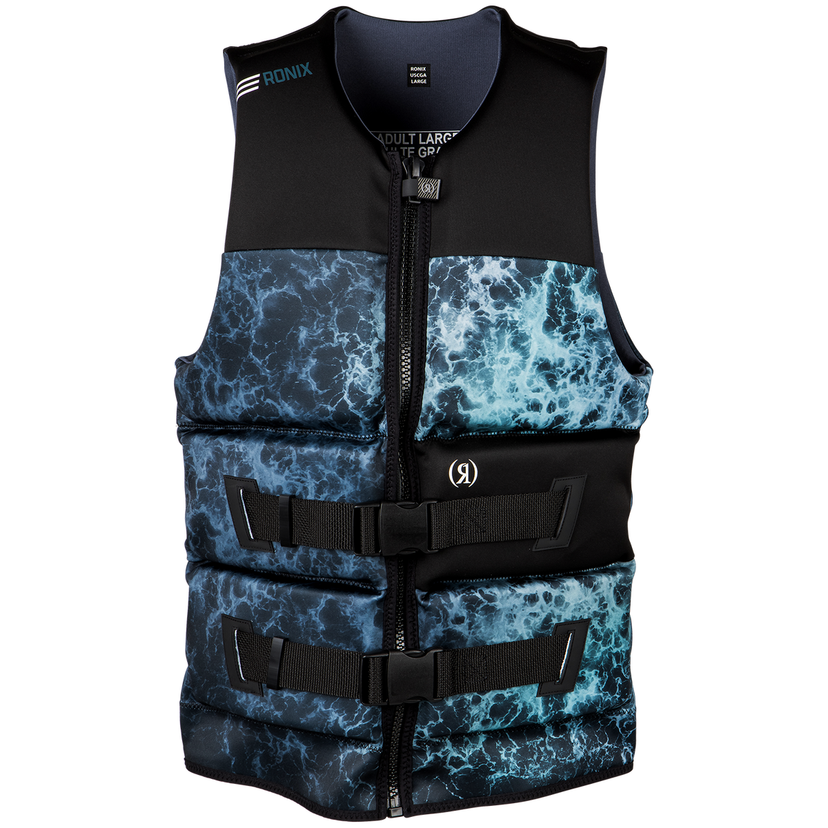 Ronix Point Break Yes CGA Wake Vest Ocean/Black