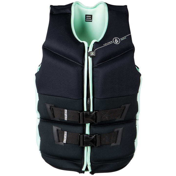 Ronix Volcom Capella 3.0 CGA Wake Vest - Women's 2024 Minty Black