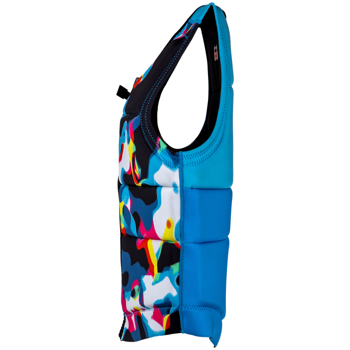 Ronix Volcom Impact Wake Vest - Women's 2023 Aqua Lava