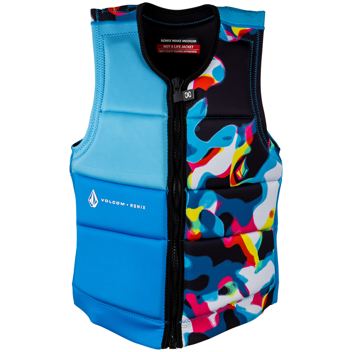 Ronix Volcom Impact Wake Vest - Women's 2023 Aqua Lava