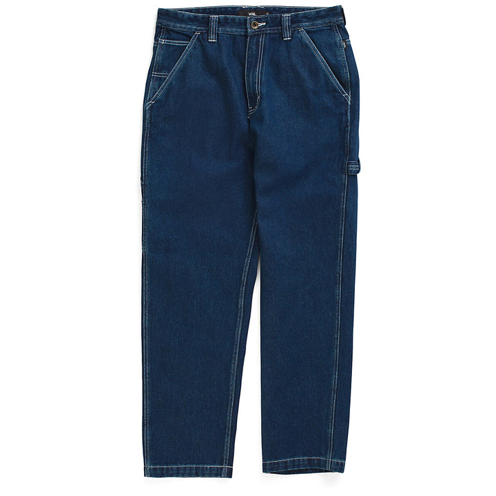 Vans Drill Chore Loose Tapered Demin Pants - Men's Midnight Rinse