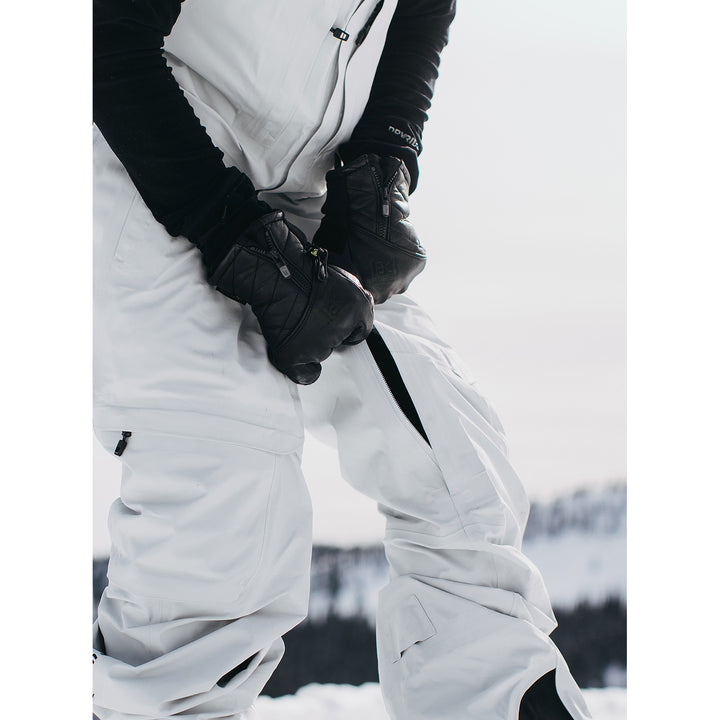 Burton AK 3L GORE-TEX Kimmy Bib Pants - Women's Gray Cloud