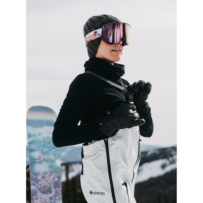 Burton AK 3L GORE-TEX Kimmy Bib Pants - Women's Gray Cloud