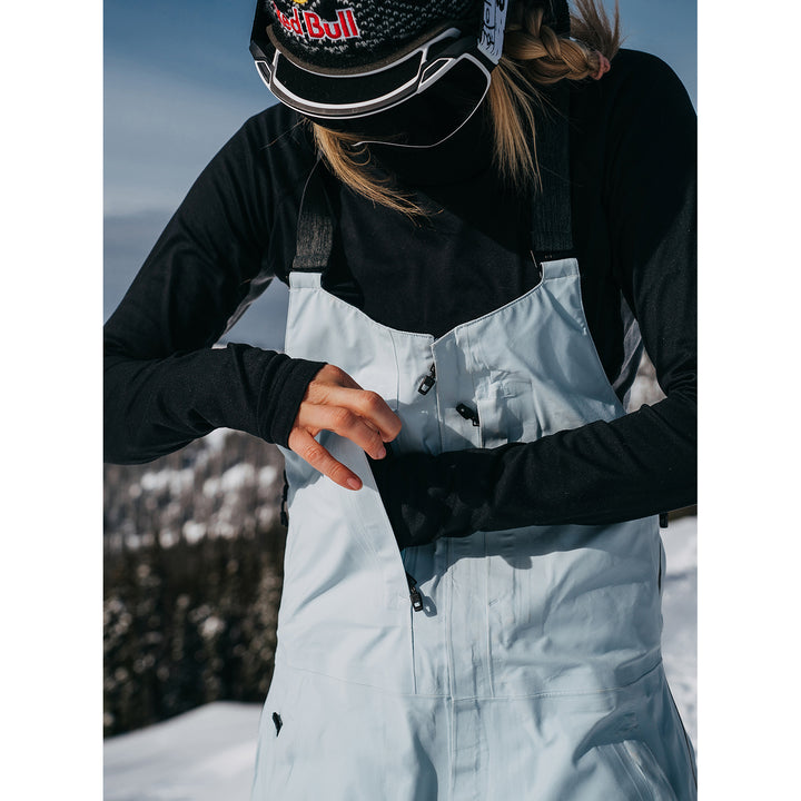 Burton AK 3L GORE-TEX Kimmy Bib Pants - Women's Ballad Blue