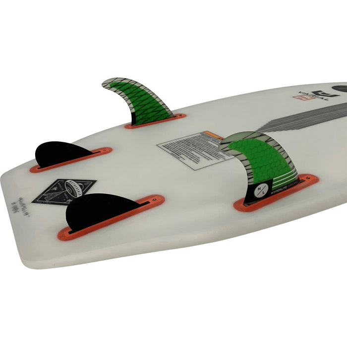 Hyperlite 4.5" Riot Carbon Surf Fin Set