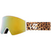 White Snow Leopard/Gold Chrome