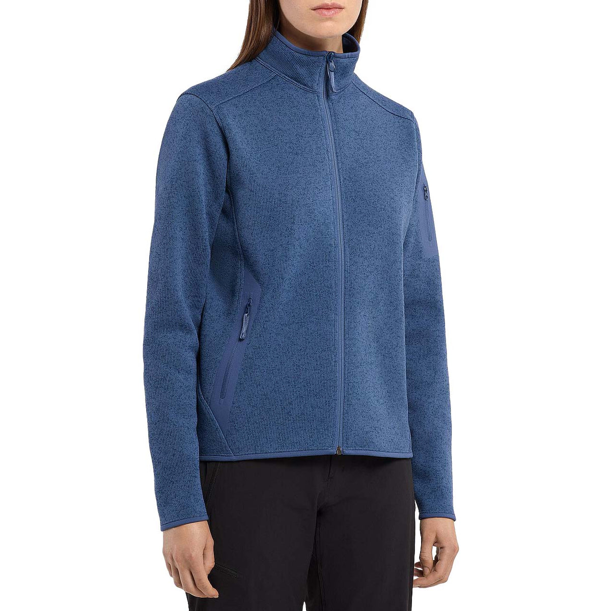 Arc'teryx Covert Cardigan Fleece - Women's Moonlit Heather