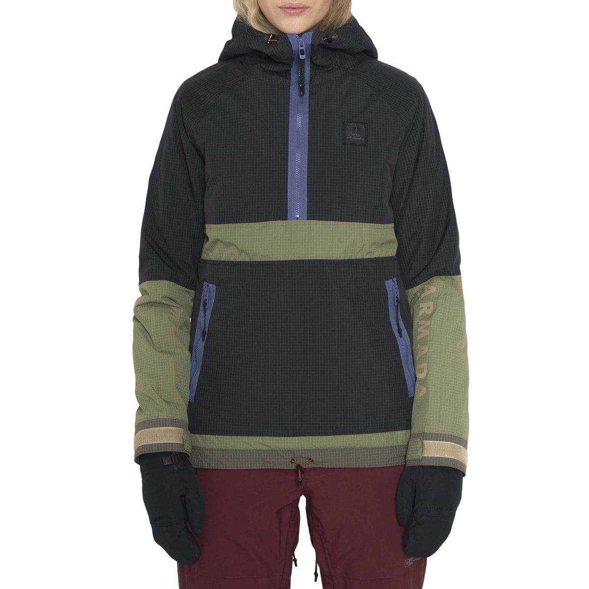 Armada Rosalie 2L Insulated Anorak - Women's Black.