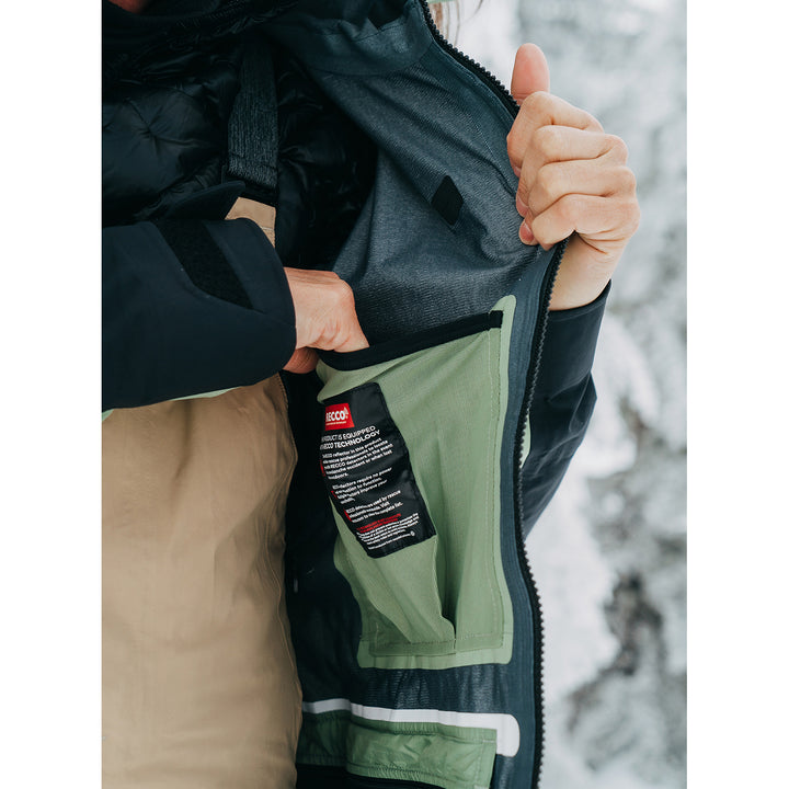 Burton [ak] 3L GORE-TEX Kimmy Stretch Jacket - Women's Hedge Green/Stout White/True Black