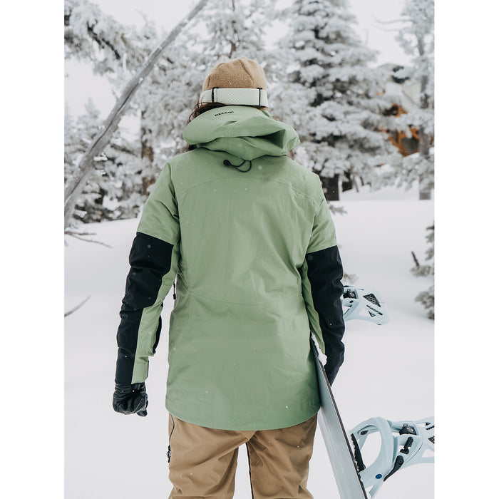 Burton [ak] 3L GORE-TEX Kimmy Stretch Jacket - Women's Hedge Green/Stout White/True Black
