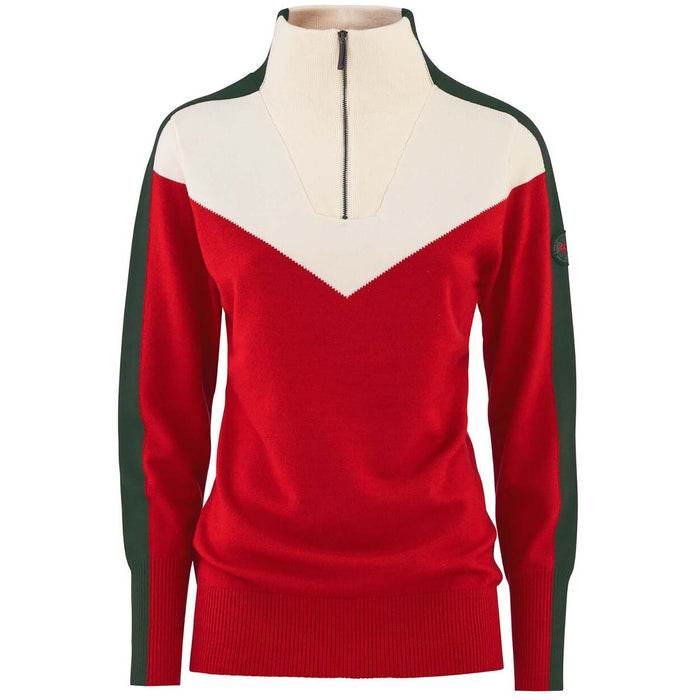 Kari Traa Voss Knit Half Zip Sweater - Women's Heart