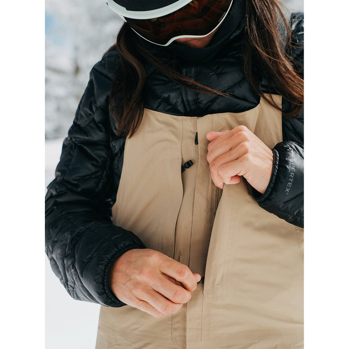 Burton AK 2L GORE-TEX Kimmy Short Bib Pants - Women's Kelp