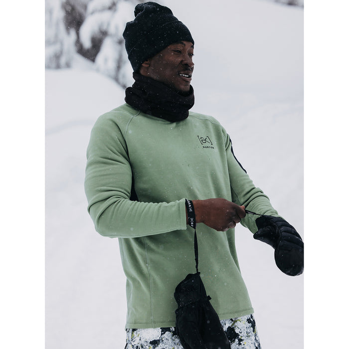 Burton AK Baker Power Stretch® Fleece Crew - Men's Hedge Green