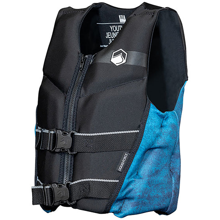 Liquid Force Ruckus Hudson Youth CGA Wakeboard Vest - Boys' 2024 Black