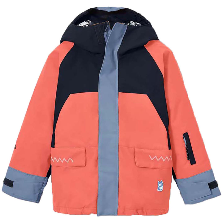 namuk Four Snow Jacket - Kids' Coral/Purple Blue