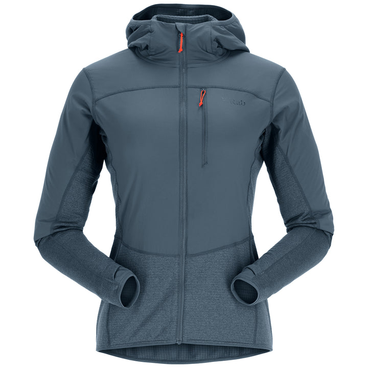 Rab® Ascendor Summit Hoodie - Women's Orion Blue