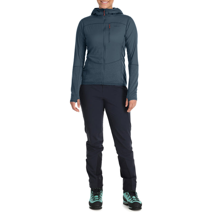 Rab® Ascendor Summit Hoodie - Women's Orion Blue