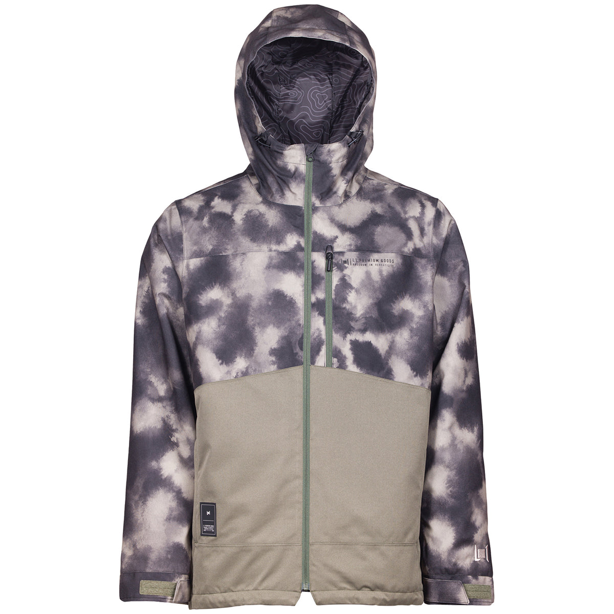 L1 Hasting Jacket - Men's M-Tie Dye C/Plat