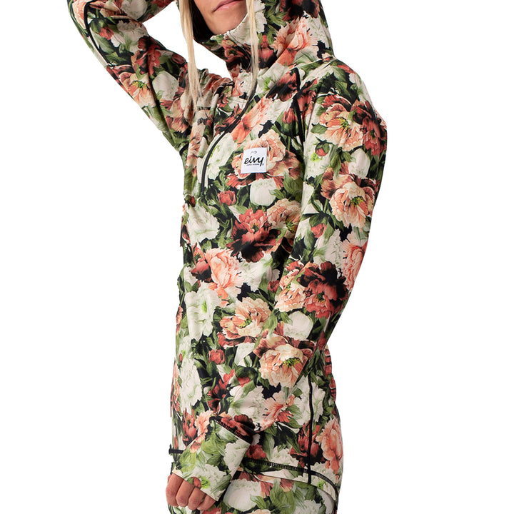 Eivy Icecold Zip Hood Top - Women's Autumn Bloom