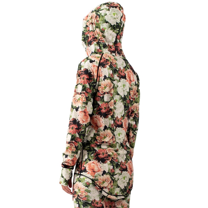 Eivy Icecold Zip Hood Top - Women's Autumn Bloom