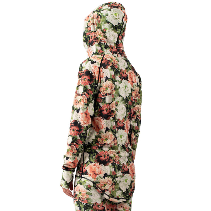 Eivy Icecold Zip Hood Top - Women's Autumn Bloom