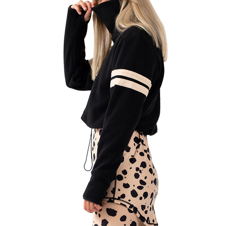Eivy Peg Cropped Fleece - Women's Team Black