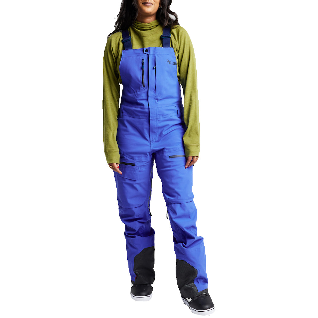 Trew Gear Chariot Primo Tall Bibs - Women's Clear Blue