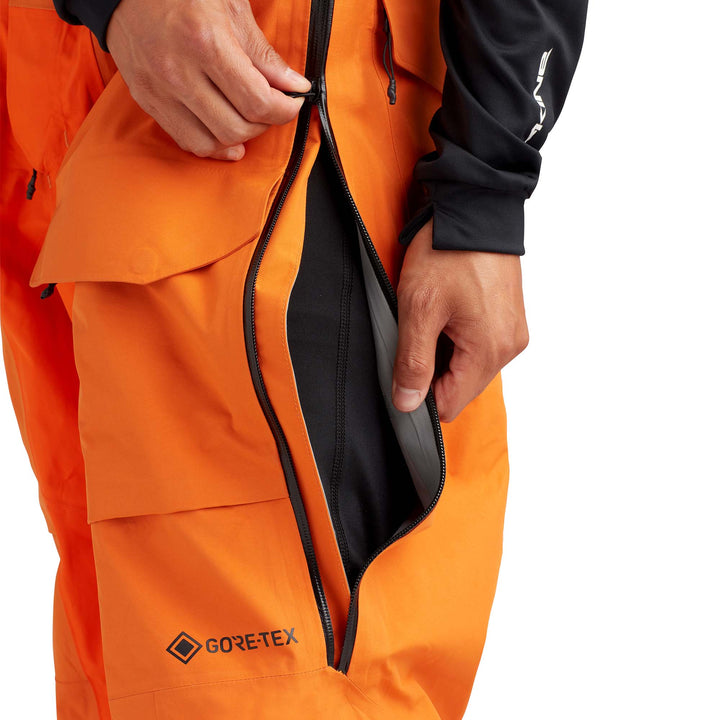 Dakine Stoker GORE-TEX 3L Bibs - Men's Flame Orange