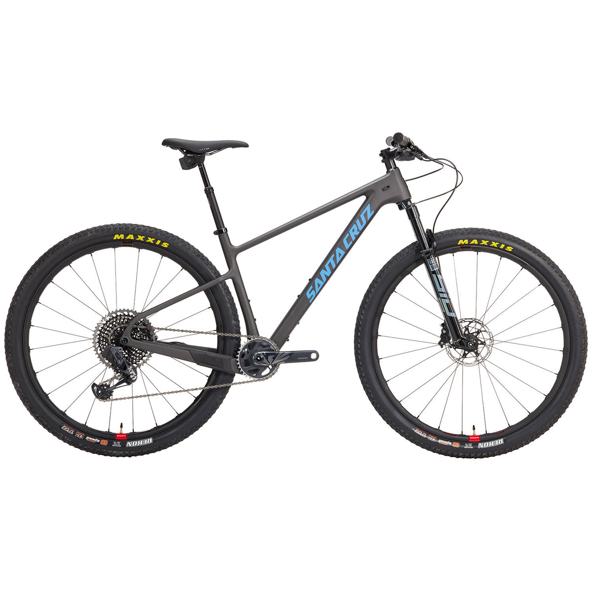 Santa Cruz Bicycles Highball CC X01 AXS Reserve Complete Mountain Bike 2022 Dark Matter