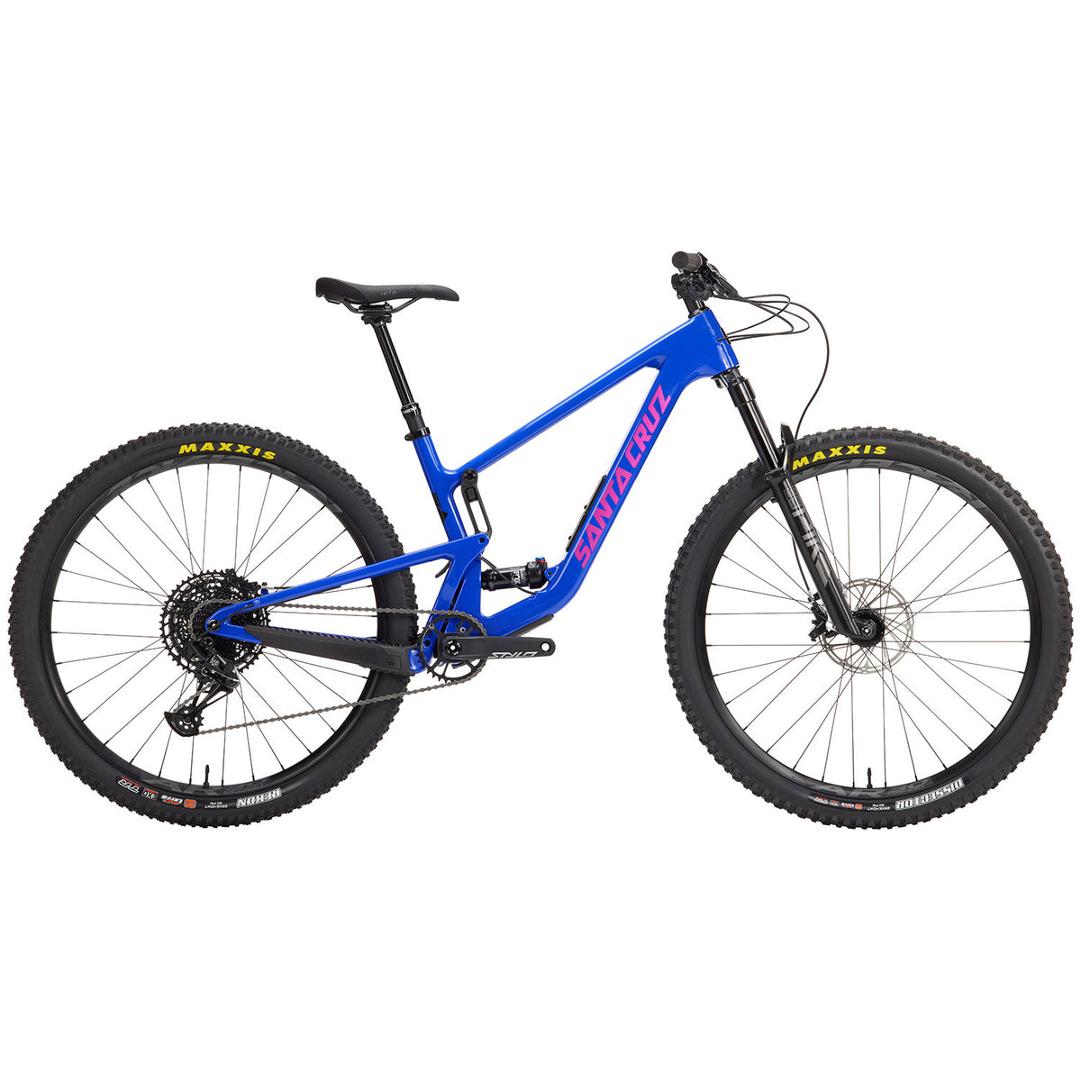 Santa Cruz Bicycles Tallboy 5 C R Complete Mountain Bike 2023 Gloss Ultra Blue
