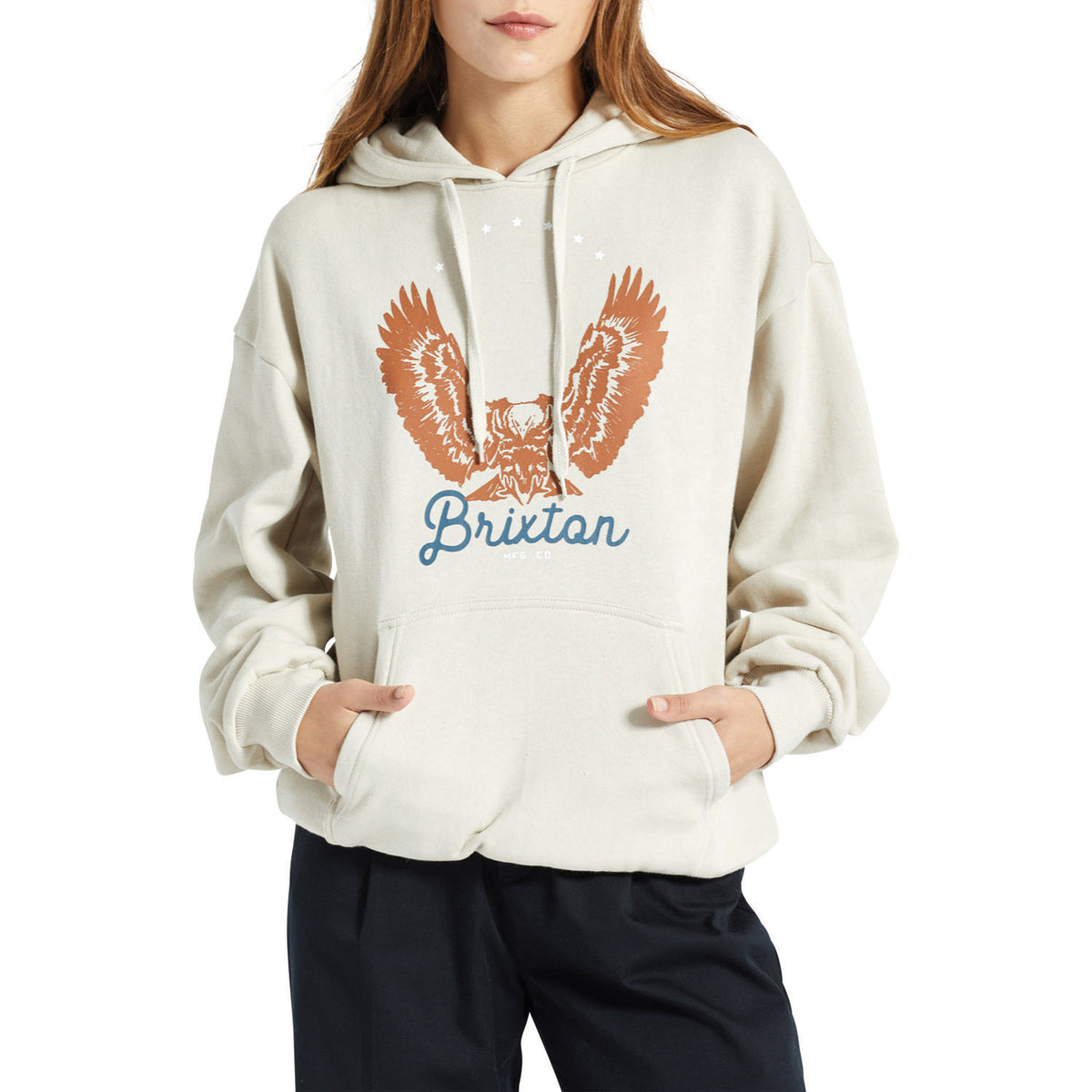 Brixton Freebird Hoodie - Women's Beige
