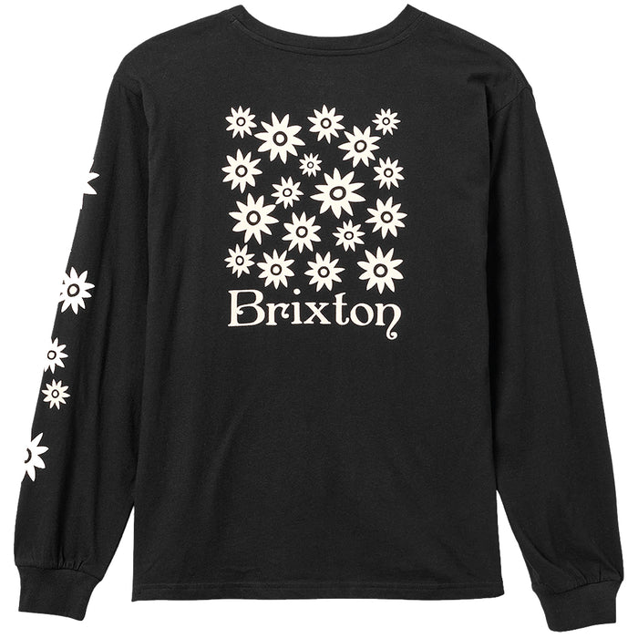 Brixton Gretel Long-Sleeve Boyfriend Tee - Women's Black
