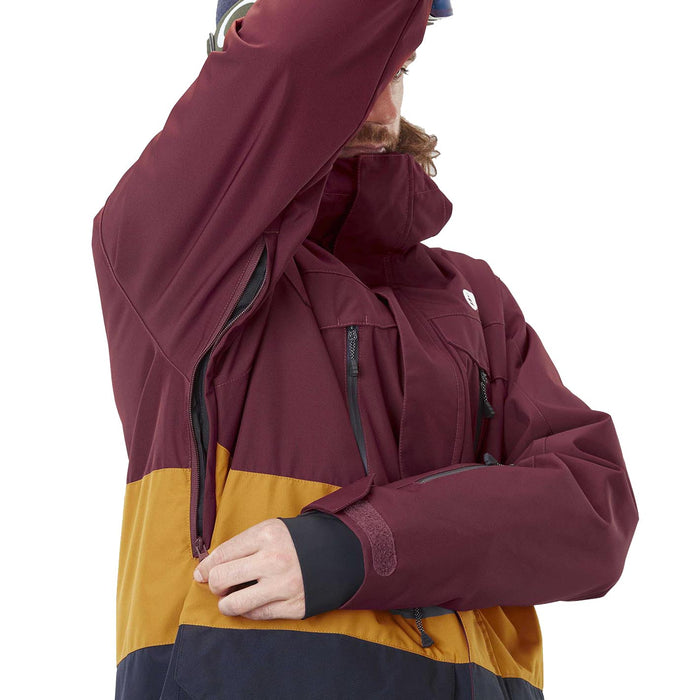 Picture Organic Pure Jacket - Men's Dark Blue Camel
