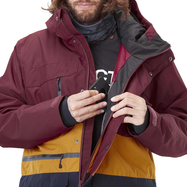 Picture Organic Pure Jacket - Men's Dark Blue Camel