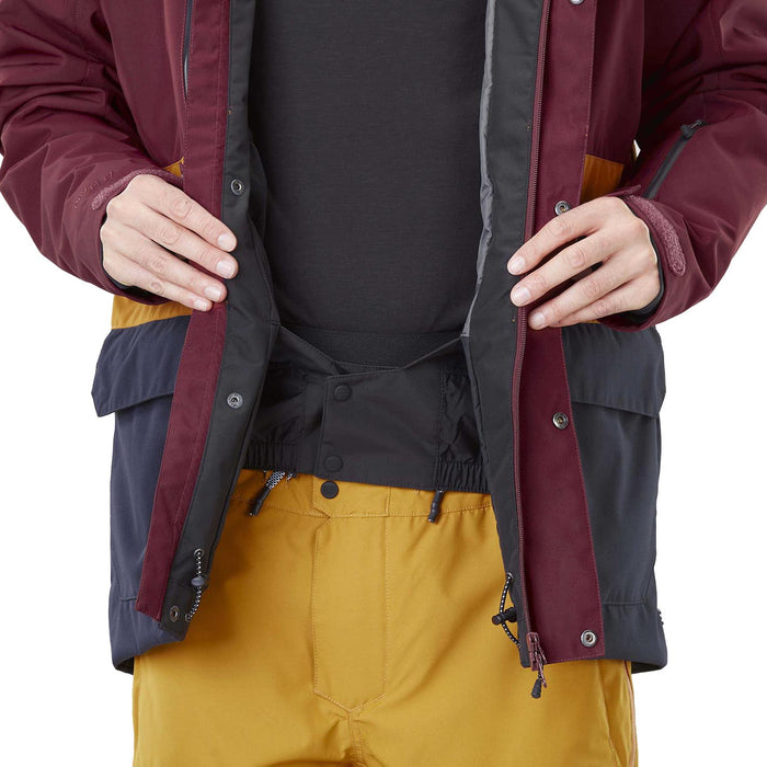 Picture Organic Pure Jacket - Men's Dark Blue Camel