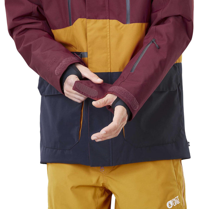 Picture Organic Pure Jacket - Men's Dark Blue Camel