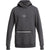 Quiksilver Big Logo Tech Hoodie - Men's Black Heather