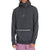 Quiksilver Big Logo Tech Hoodie - Men's Black Heather