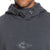 Quiksilver Big Logo Tech Hoodie - Men's Black Heather