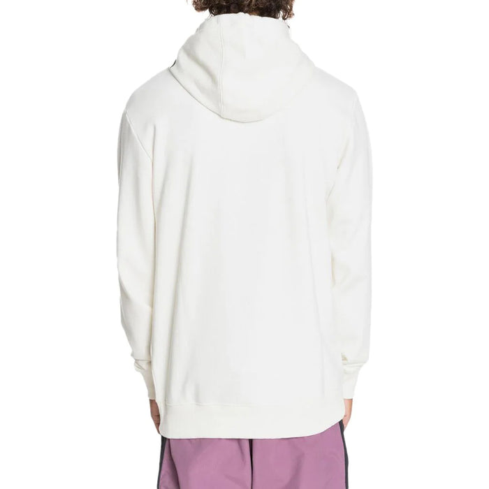 Quiksilver Big Logo Tech Hoodie - Men's Snow White