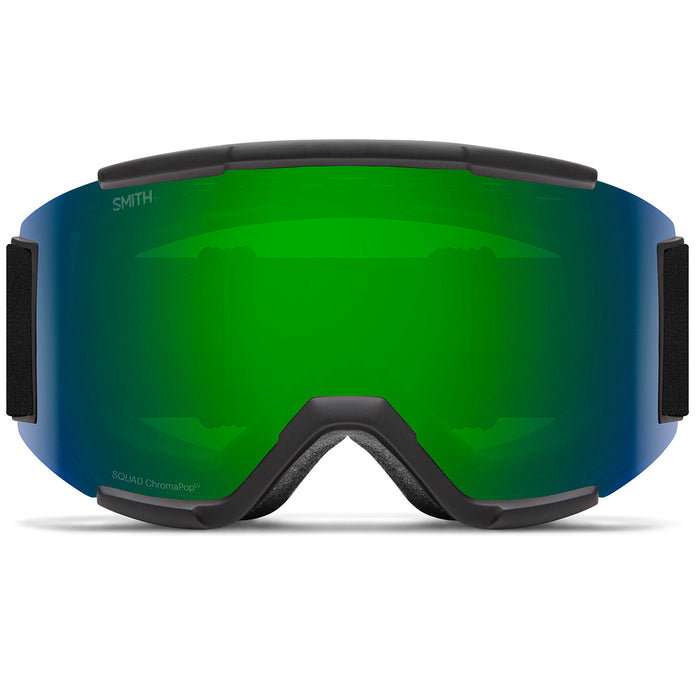 Smith Squad Goggles Black/ChromaPop Sun Green Mirror+Yellow