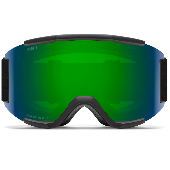 Smith Squad Goggles Black/ChromaPop Sun Green Mirror+Yellow